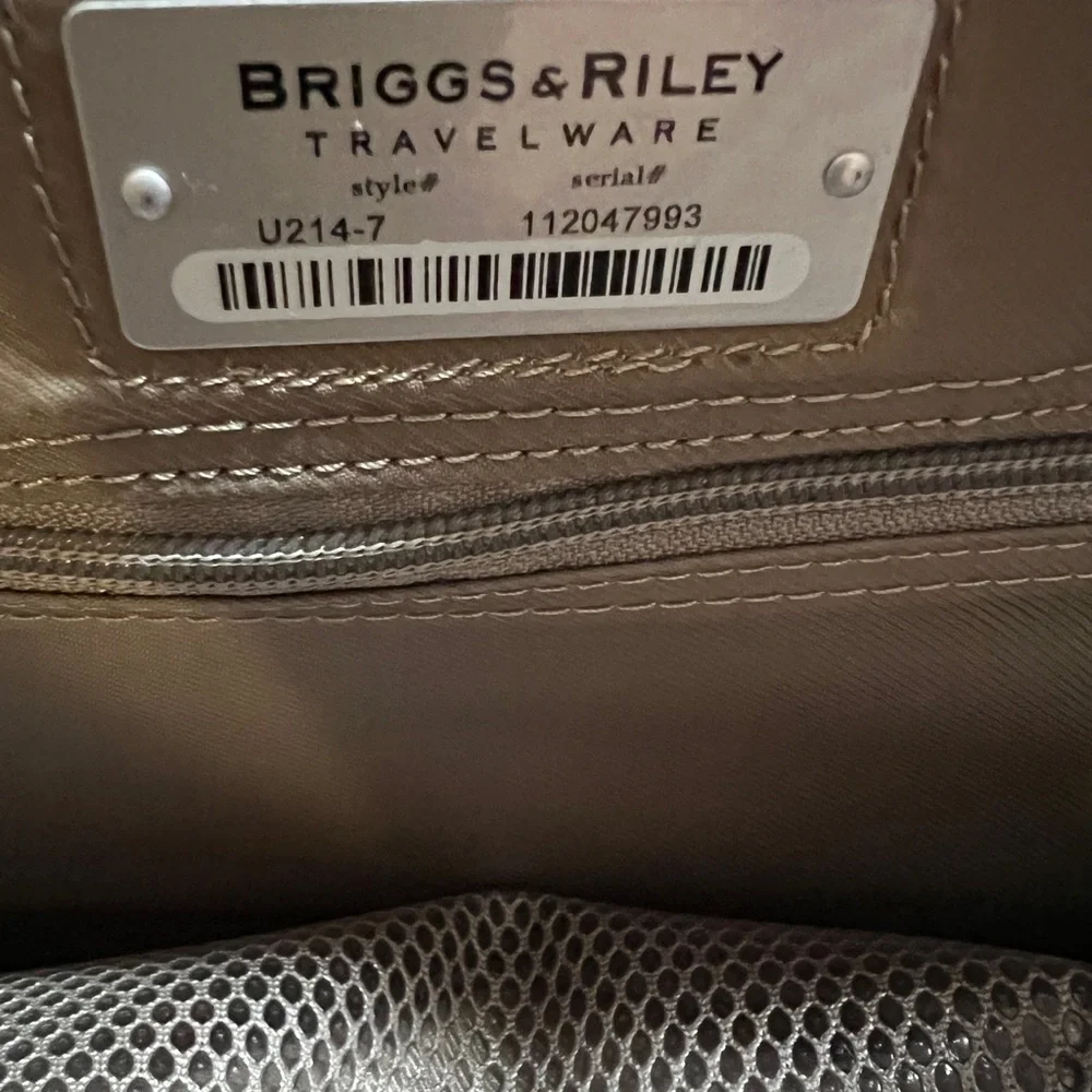 Briggs & Riley Men's Briefcase in Olive